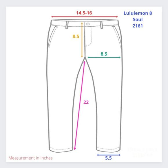 Lululemon x SoulCycle Run Inspire Crop II Luxtreme Leggings SIZE 8 Blue Camo - Picture 6 of 12